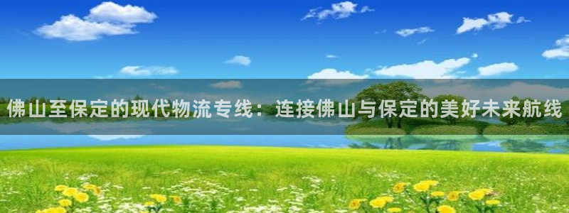 多多28注册账号：佛山至保定的现代物