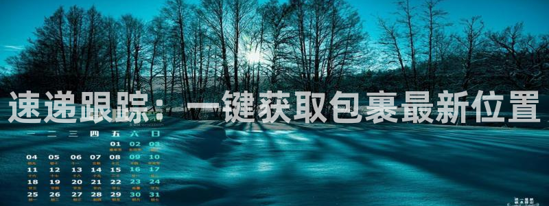 多多28注册链接入口：速递跟踪：一键
