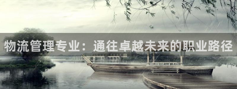 多多28现在狂杀：物流管理专业：通往