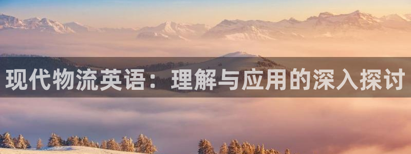 多多28下载链接是多少：现代物流英语